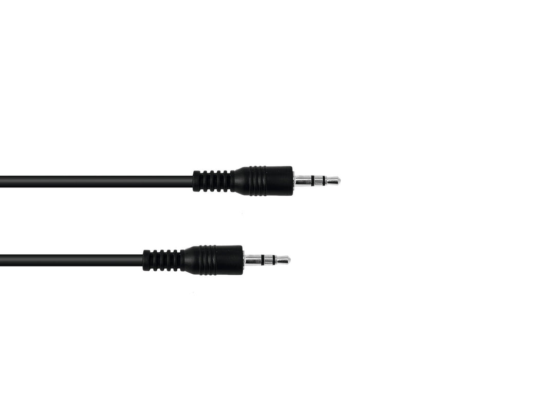 OMNITRONIC Jackkabel 3.5 stereo 3m bk