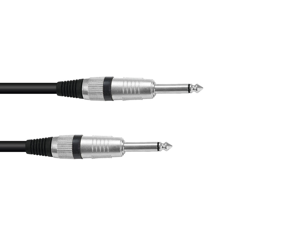 OMNITRONIC Jackkabel 6.3 mono 3 m svart ROAD