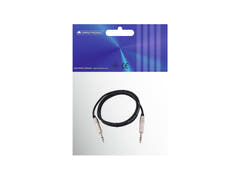 OMNITRONIC Jackkabel 6.3 stereo 1m bk ROAD