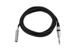 OMNITRONIC Jackförlängning 6.3 stereo 3m bk