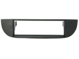 302140227 1-DIN Ram för Fiat 500, Svart