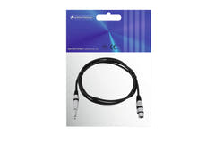 OMNITRONIC adapterkabel XLR(F)/Jack stereo 2 m bk