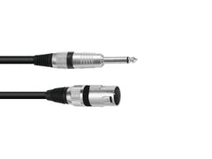OMNITRONIC Adapterkabel XLR(M)/jack mono 2m bk