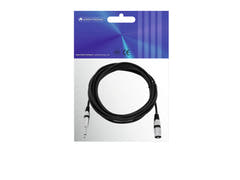 OMNITRONIC Adapterkabel XLR(M)/jack mono 5m bk