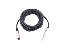 OMNITRONIC Adapterkabel XLR(M)/Jack mono 10m bk