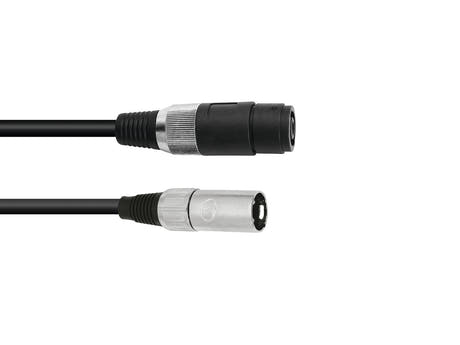 OMNITRONIC Adapter Cable Speaker(F)/XLR(M) 1m bk