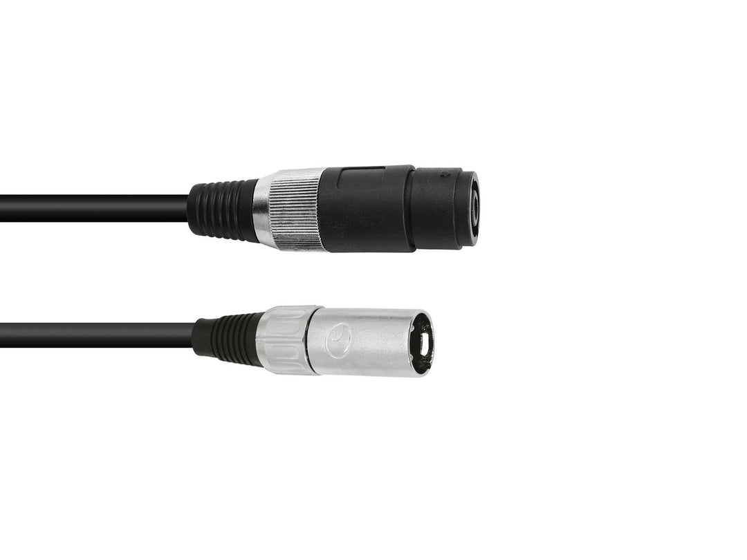 OMNITRONIC Adapterkabel högtalare(F)/XLR(M) 1 m bk