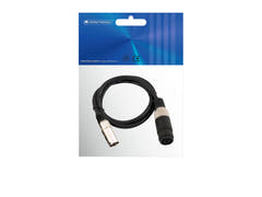 OMNITRONIC Adapterkabel högtalare(F)/XLR(M) 1 m bk