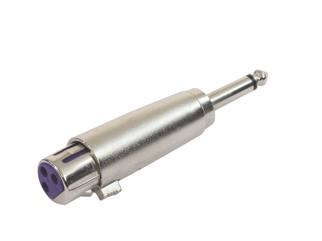OMNITRONIC adapter XLR(F)/Jack(M) mono