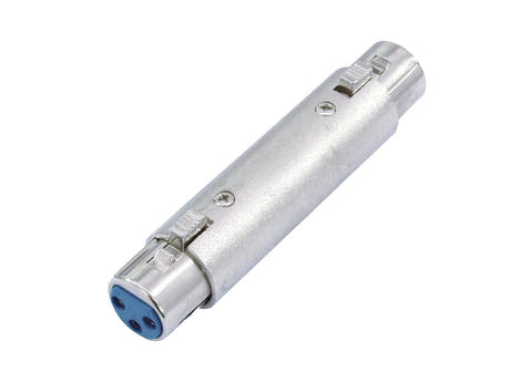 Adapter Ljudkontakt XLR hona till XLR hona