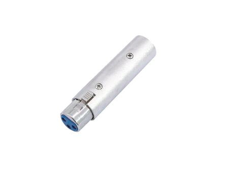 Adapter Ljudkontakt 3-stifts XLR-hona till 5-stifts XLR-hane