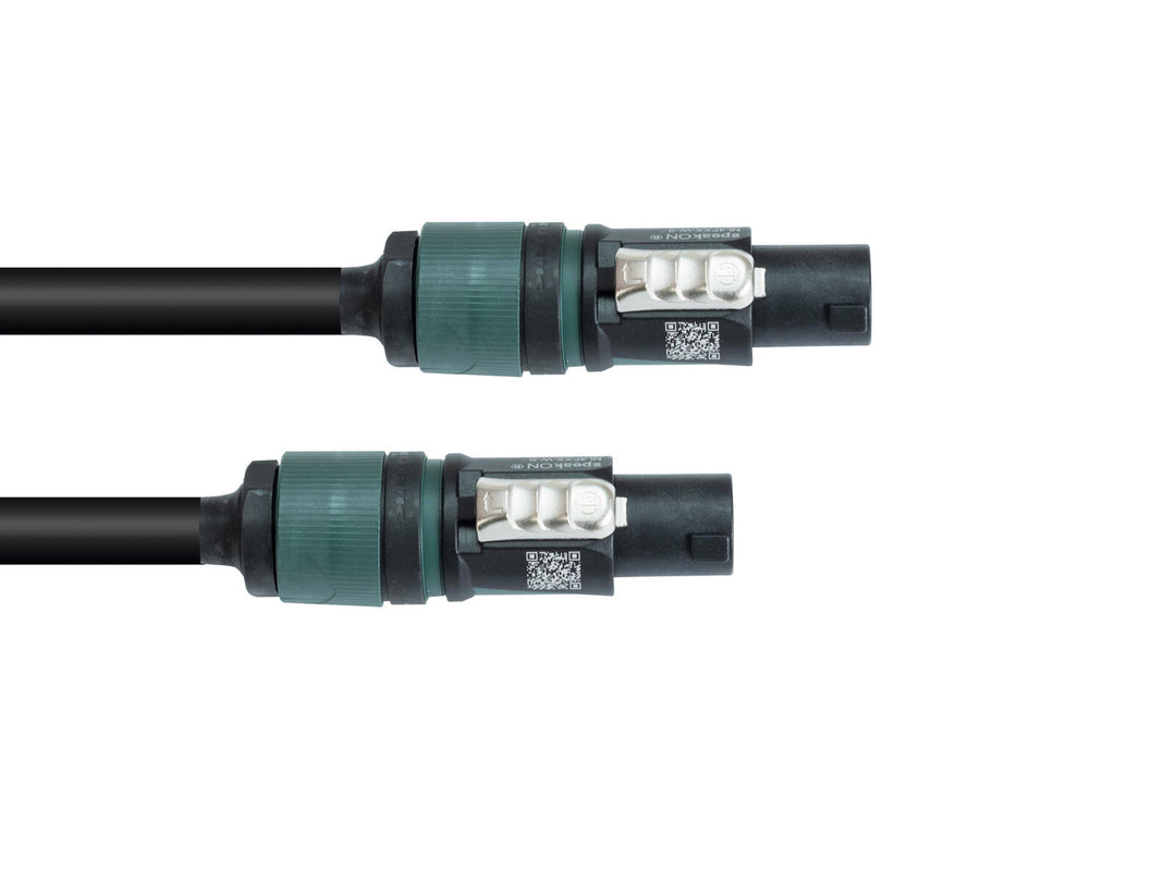 PSSO högtalarkabel Speakon 2x4 1,5 m bk