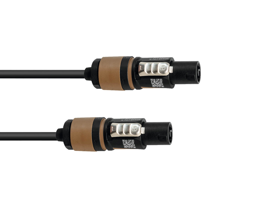 PSSO högtalarkabel Speakon 2x4 5m bk