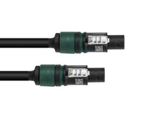 PSSO Högtalarkabel Speakon 4x2.5 0.5m bk