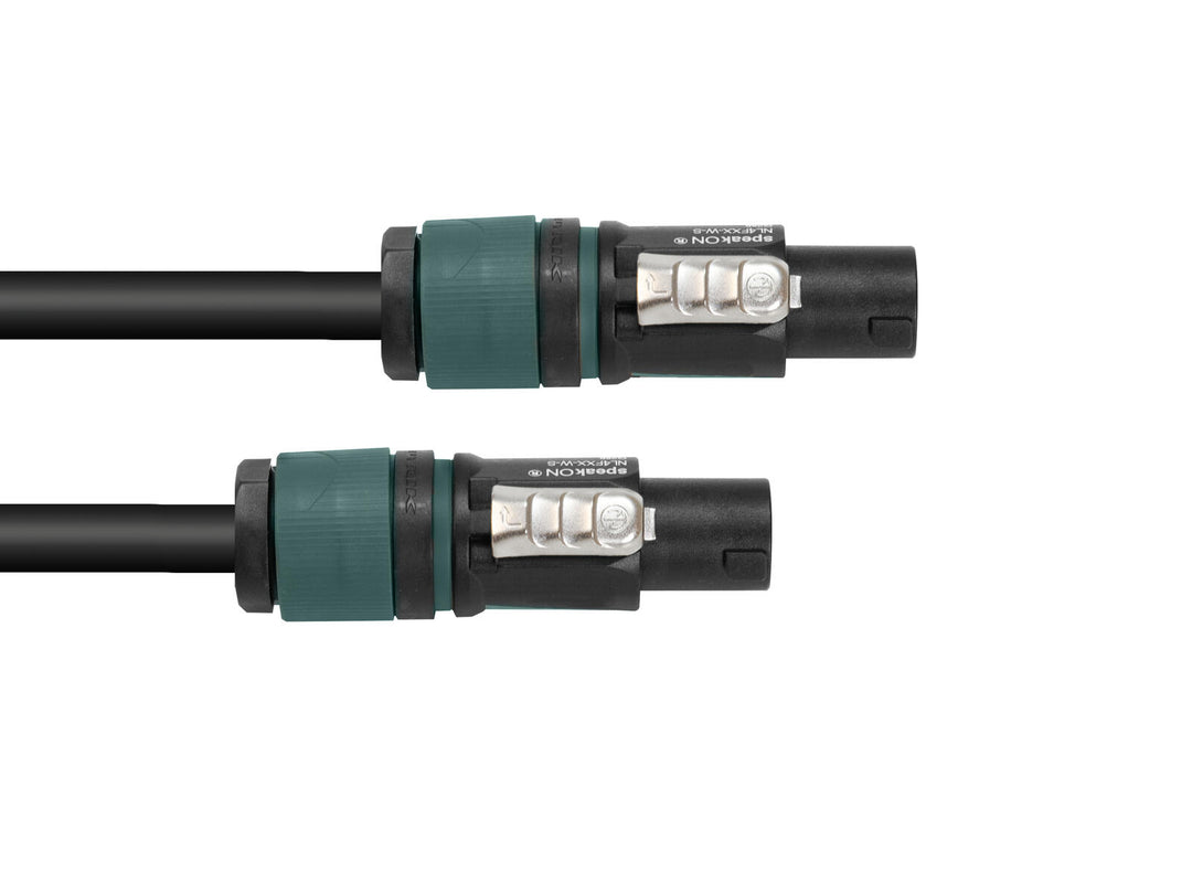 PSSO högtalarkabel Speakon 4x2.5 5m bk