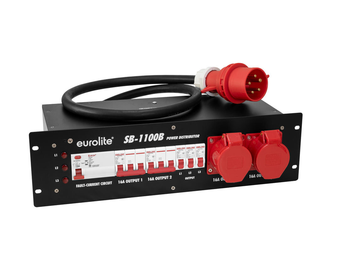 EUROLITE SB-1100B strömfördelare