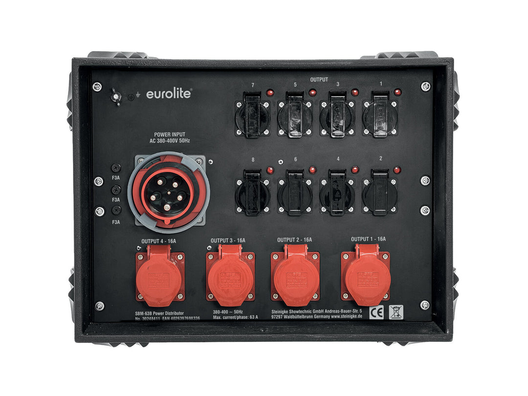 EUROLITE SBM-63B Strömfördelare