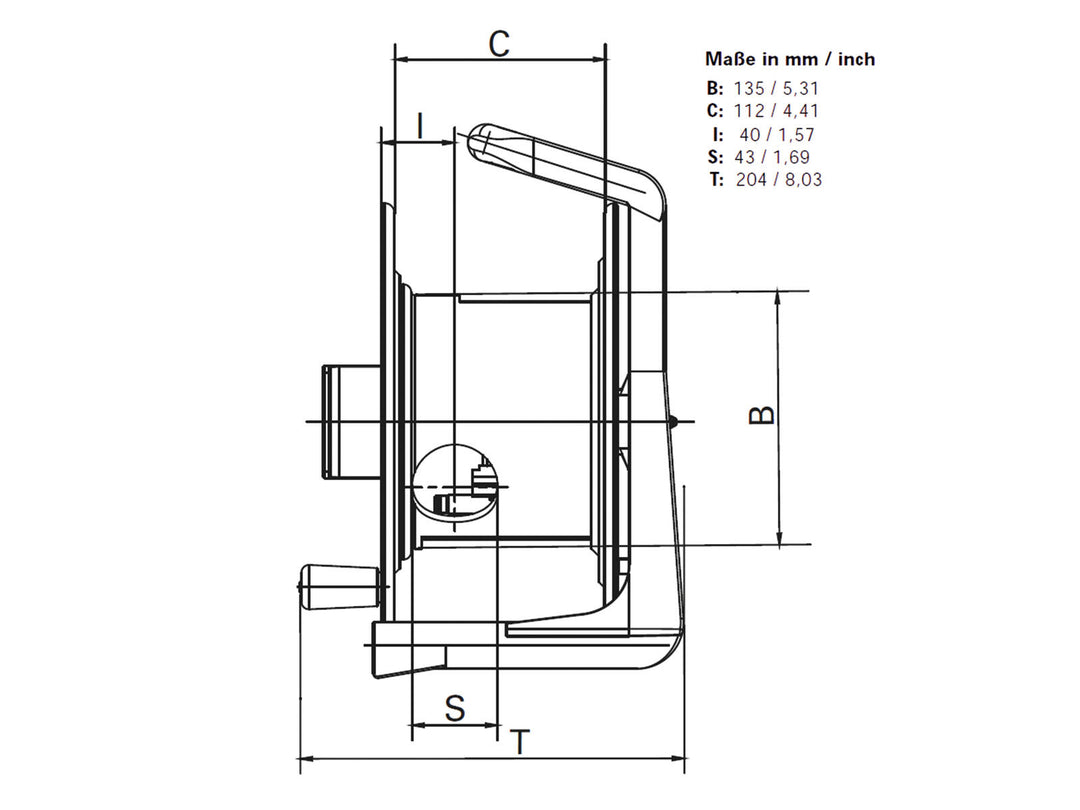 SCHILL Kabeltrumma GT 235.RM