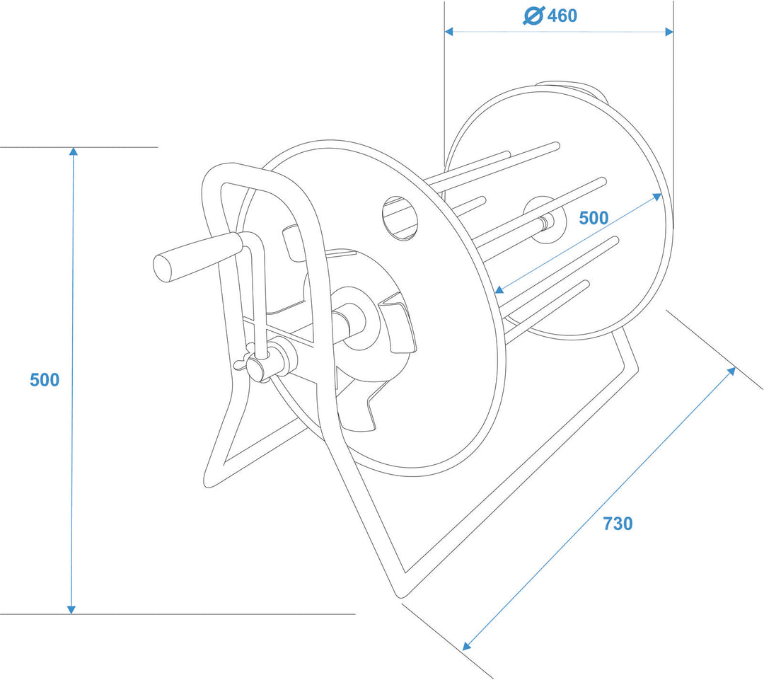 SCHILL kabeltrumma SK4602.RM A=460/C=500