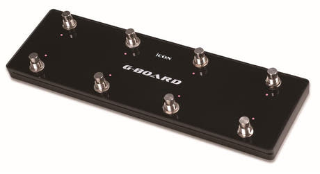 iCon G-Board MIDI-fotkontakt, svart