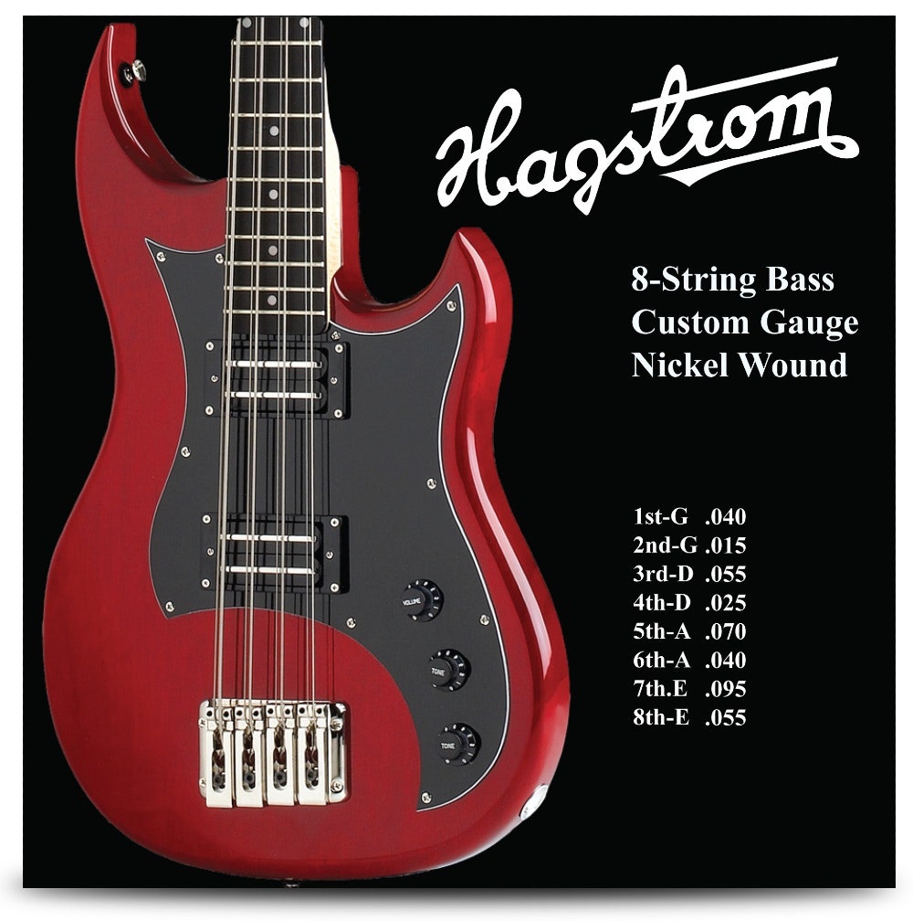 Hagstrom 8-strängat set