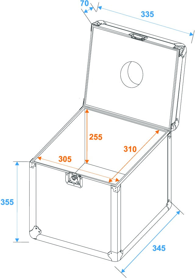 Eurolite Flightcase för Disco Ball (30cm)