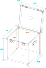 Roadinger Flightcase för Disco Ball (50cm)
