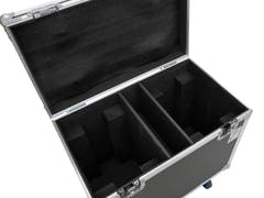 ROADINGER Flightcase 2x TMH-H380 med hjul