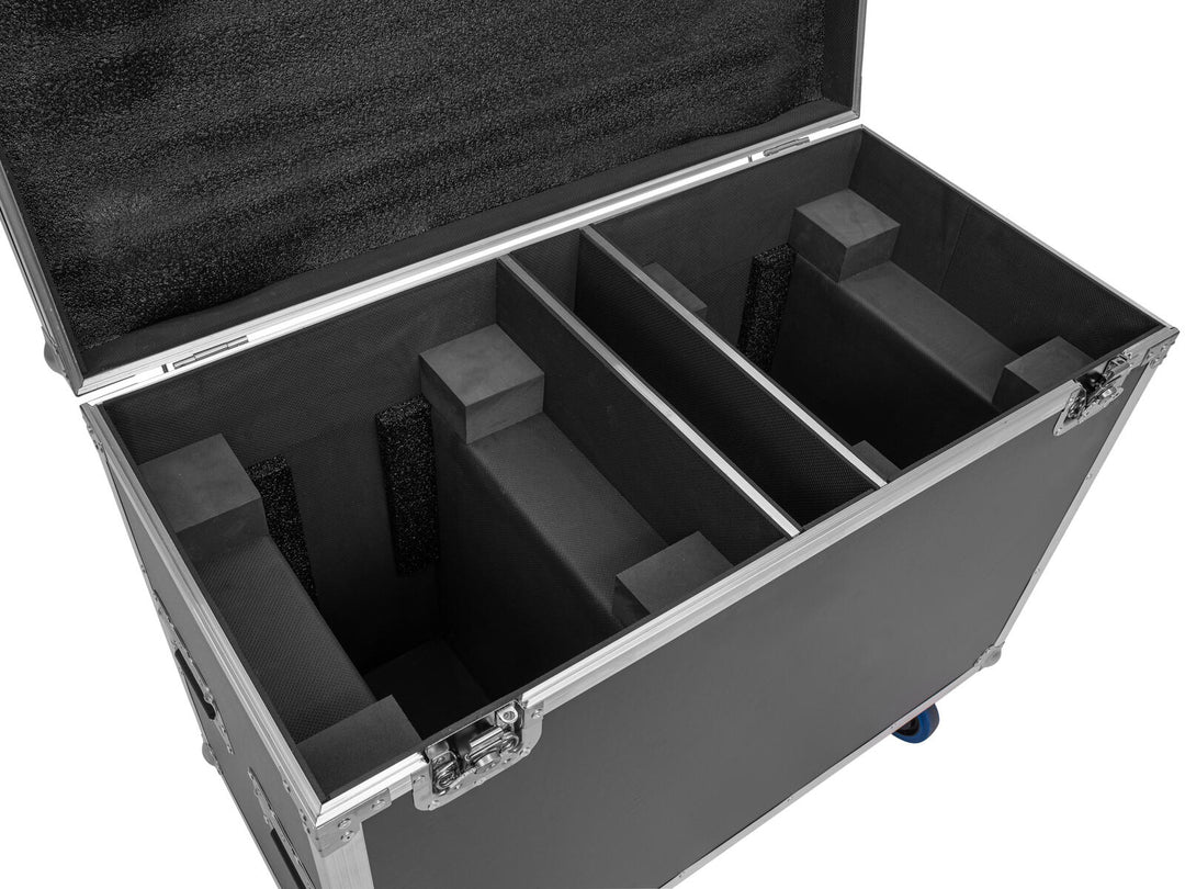 ROADINGER Flightcase för 2x IP TMH-H760 med hjul