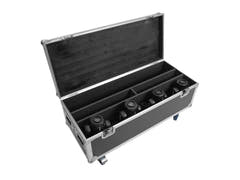 ROADINGER Flightcase 2x LED TMH Bar-S120 med hjul