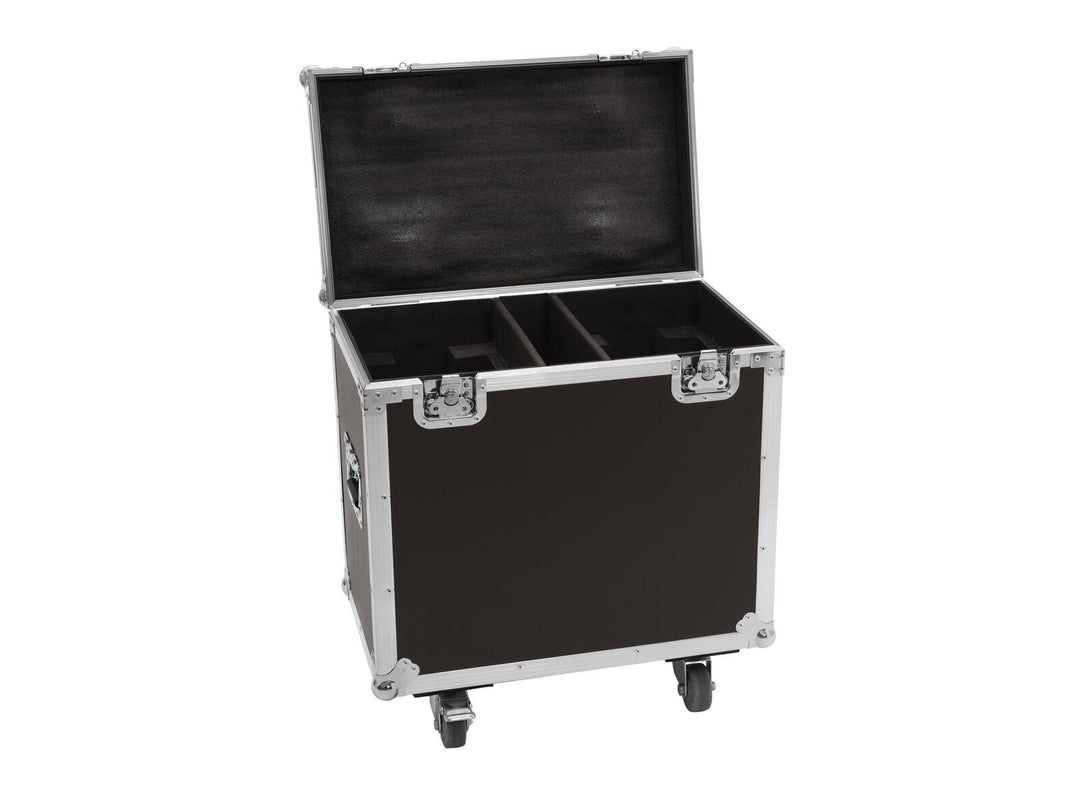 ROADINGER flightcase för 2x TMH-X12 med hjul