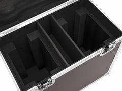 ROADINGER flightcase för 2x TMH-X12 med hjul