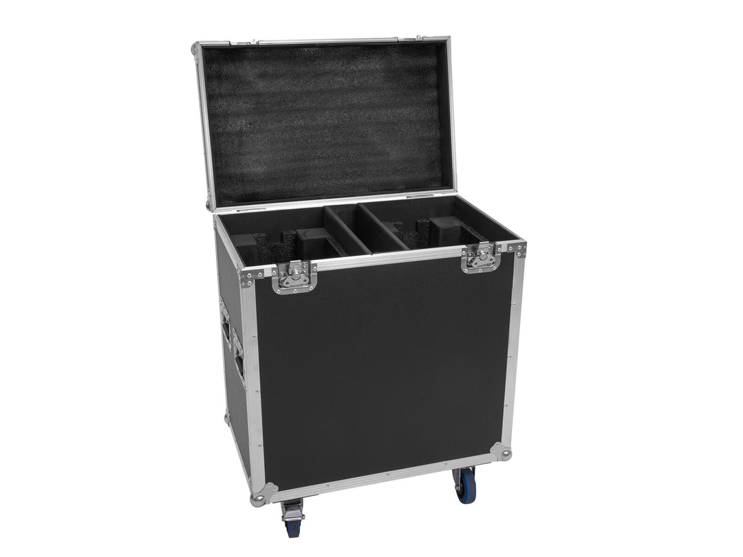 ROADINGER Flightcase 2x TMH-S400 med hjul