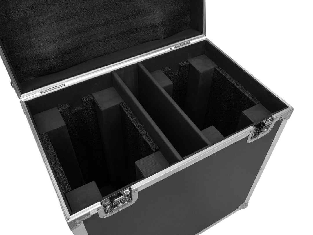 ROADINGER Flightcase 2x TMH-S400 med hjul