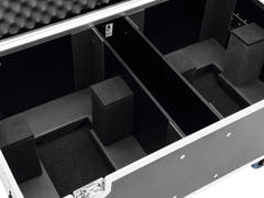 ROADINGER Flightcase 2x THA-250F med hjul