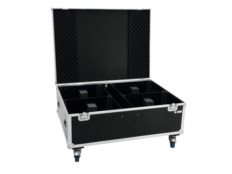 ROADINGER Flightcase 4x THA-250F med hjul