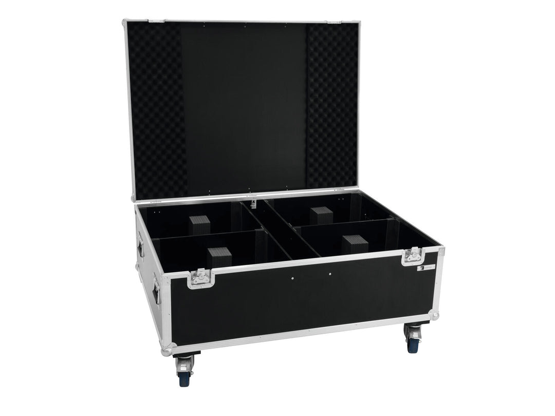 ROADINGER Flightcase 4x THA-250F med hjul