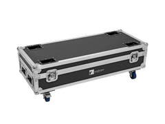 ROADINGER Flightcase 8x AKKU IP UP-4 QuickDMX med laddningsfunktion