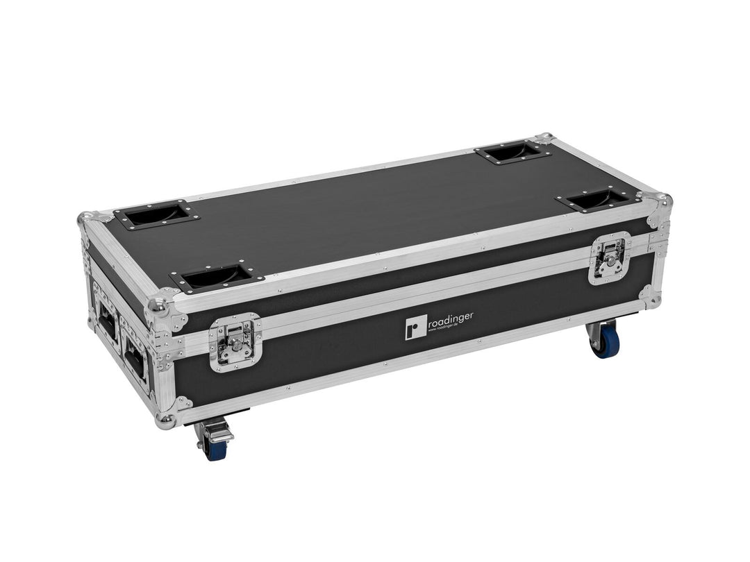 ROADINGER Flightcase 8x AKKU IP UP-4 QuickDMX med laddningsfunktion