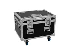ROADINGER Flightcase 4x LED TMH-X4 med hjul
