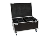 EUROLITE Set med 8x LED IP PAR 12x8W QCL Spot + Case med hjul