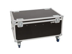 ROADINGER Flightcase för 8x LED IP PAR 12x8W QCL/12x9 SQL Spot med hjul