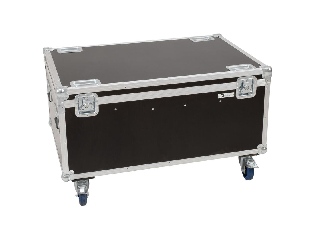 ROADINGER Flightcase för 8x LED IP PAR 12x8W QCL/12x9 SQL Spot med hjul