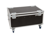ROADINGER Flightcase för 8x LED IP PAR 12x8W QCL/12x9 SQL Spot med hjul