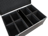 ROADINGER Flightcase för 8x LED IP PAR 12x8W QCL/12x9 SQL Spot med hjul