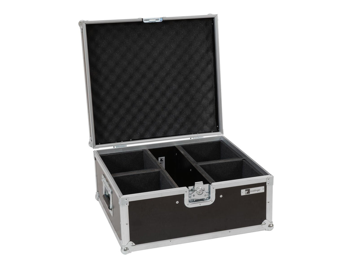 EUROLITE Set 4x LED THA-20PC TRC Theater Spot bk + Case