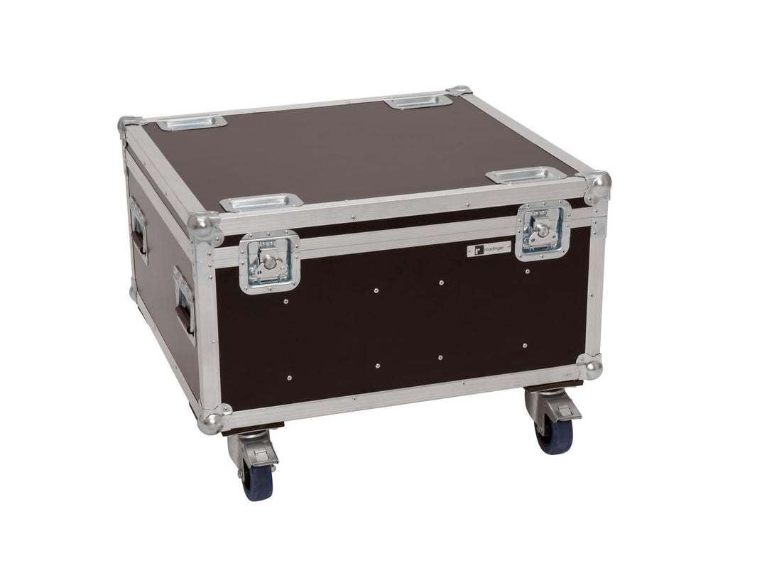 ROADINGER Flightcase 4x LED PLL-480 med hjul
