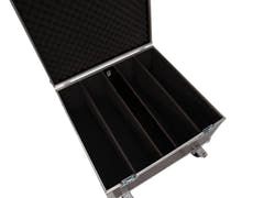ROADINGER Flightcase 4x LED PLL-480 med hjul