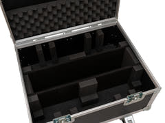 ROADINGER Flightcase för 4x LED CLS-9 QCL RGB/WW 9x7W