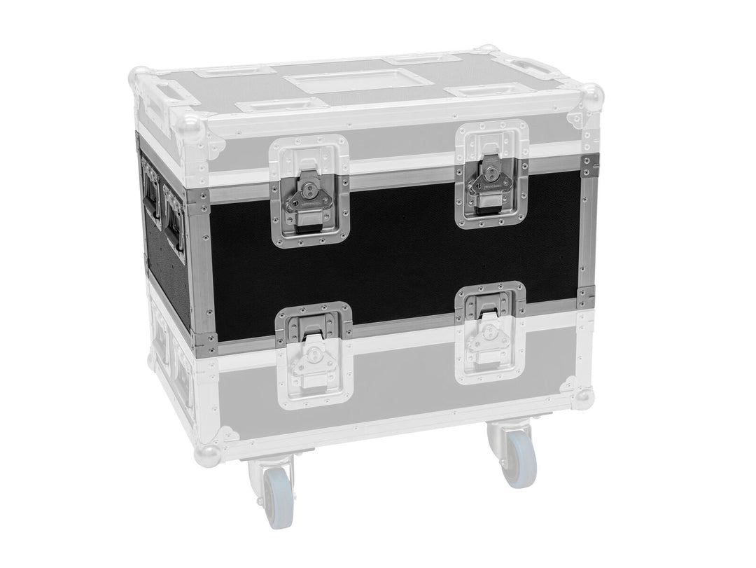 ROADINGER Flightcase Extension 8x SILENT PAR 6 QCL FLOOR för BAS-1